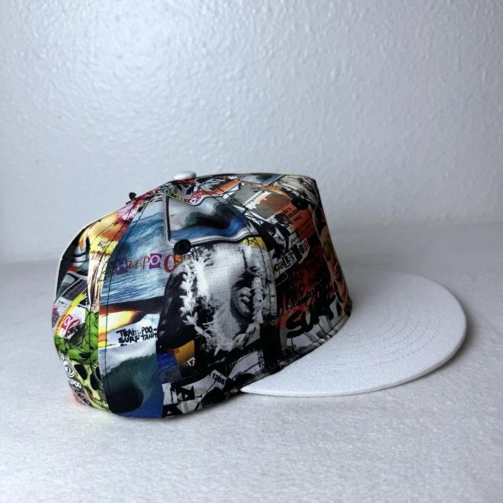 New Teahupoo Tahiti Hat AOP Firing Full Color SnapBack Cap Adjustable Surf Beach